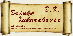 Drinka Kukureković vizit kartica